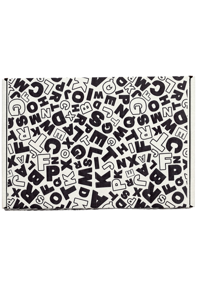 Brievenbusdoos Budget Letters A5 22x15.5x2.8cm - vanaf 50 stuks