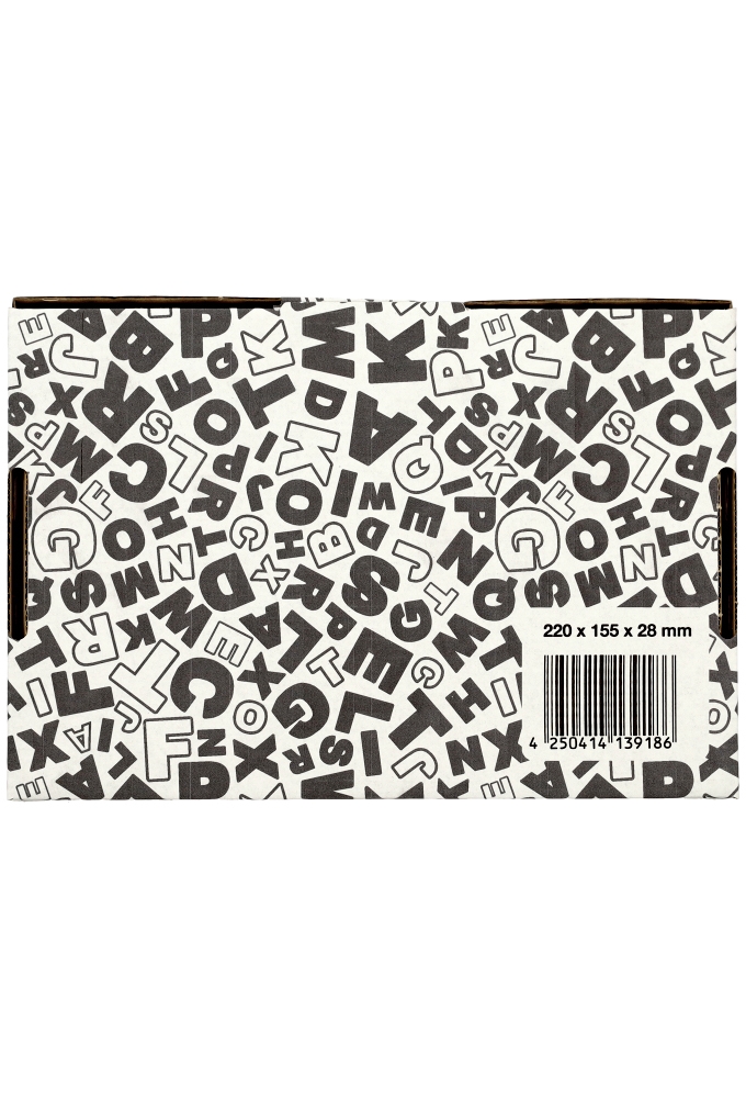 Brievenbusdoos Budget Letters A5 22x15.5x2.8cm - vanaf 50 stuks