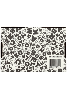 Brievenbusdoos Budget Letters A5 22x15.5x2.8cm - vanaf 50 stuks