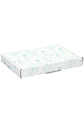 Brievenbusdoos Budget Flowers A5 22x15.5x2.8cm - vanaf 50 stuks