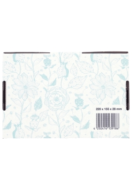Brievenbusdoos Budget Flowers A5 22x15.5x2.8cm - vanaf 50 stuks