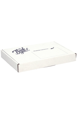 Brievenbusdoos Budget Thank You A5 22x15.5x2.8cm - vanaf 50 stuks