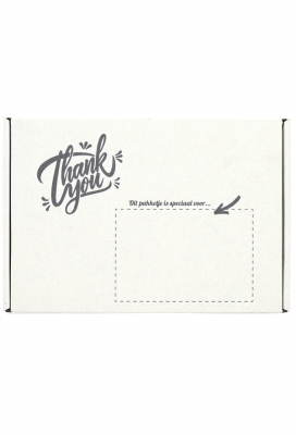 Brievenbusdoos Budget Thank You A5 22x15.5x2.8cm - vanaf 50 stuks