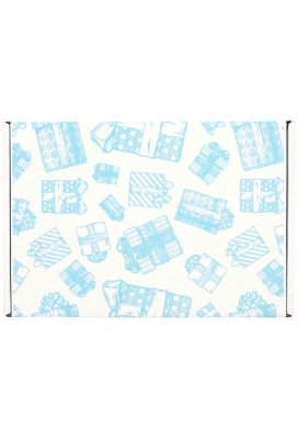 Brievenbusdoos Budget Kadootjes Blauw A5 22x15.5x2.8cm- vanaf 50 stuks