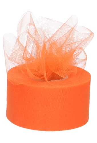 Tule Lint Oranje 50mm x 50meter