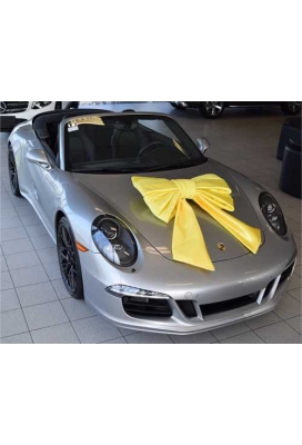 Megastrik Dubbel Geel Lucca 77x50+40cm & Zuignap lint 25cm