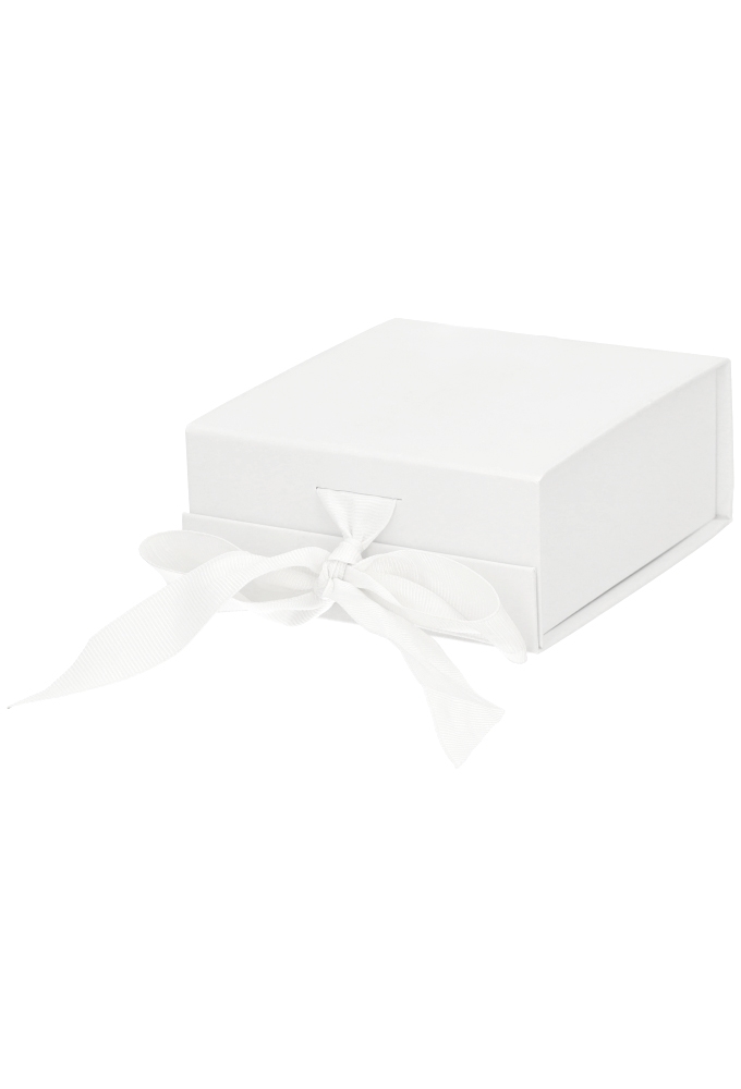 Luxueuze Magneetdozen Diamond & Satijn Wit Mat 9.5x11x4.5cm 12stuks