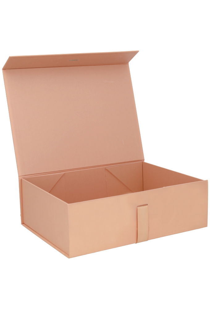 Luxueuze Magneetdozen Diamond & Satijn Roze Gold 31.5x23.5x10.5cm 12st