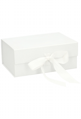 Luxueuze Magneetdozen Diamond & Satijn Wit Mat 22x16x9.5cm 12stuks