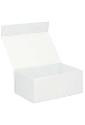 Luxueuze Magneetdozen Diamond & Satijn Wit Mat 22x16x9.5cm 12stuks