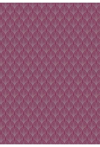 Geschenkpapier Trendy art deco paars metallic pink 30cm x 200meter