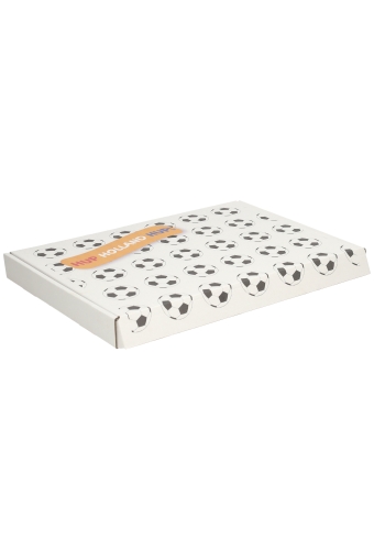 Brievenbusdoos WK Voetbal A4 31x22x2.8cm 10stuks