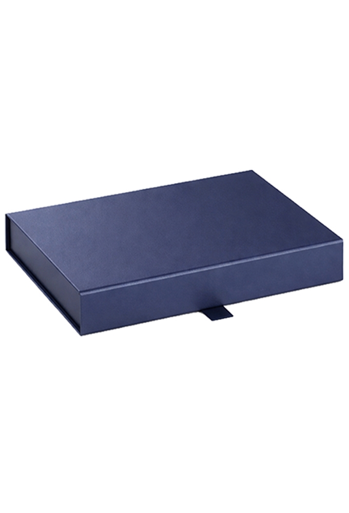 Luxueuze Magneetdozen Diamond & Lintje Navy 17x12x3.5cm 12stuks