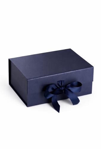 Luxueuze Magneetdozen Diamond & Satijn Navy 22x16x9.5cm 12stuks