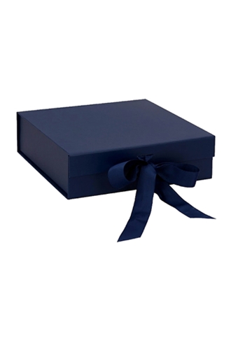 Luxueuze Magneetdozen Diamond & Satijn Navy 20.5x21.5x6cm 12stuks