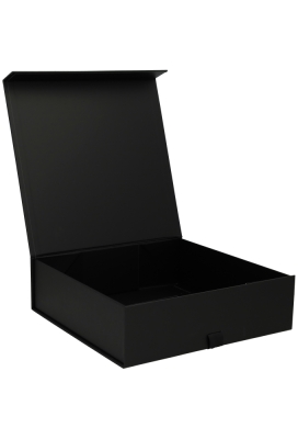 Luxueuze Magneetdozen Diamond & Satijn Zwart Mat 28.5x29x8.7cm 12stuks