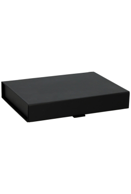 Luxueuze Magneetdozen Diamond & Lintje Zwart Mat 22x16x3.5cm 12stuks