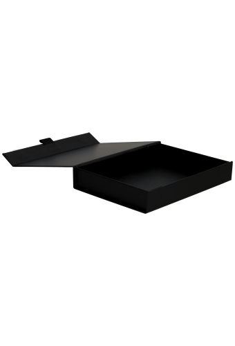 Luxueuze Magneetdozen Diamond & Lintje Zwart Mat 22x16x3.5cm 12stuks