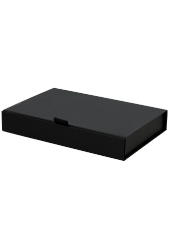 Luxueuze Magneetdozen Diamond & Lintje Zwart Mat 22x16x3.5cm 12stuks