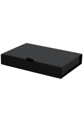 Luxueuze Magneetdozen Diamond & Lintje Zwart Mat 22x16x3.5cm 12stuks