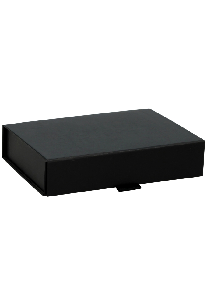 Luxueuze Magneetdozen Diamond & Lintje Zwart Mat 17x12x3.5cm 12stuks