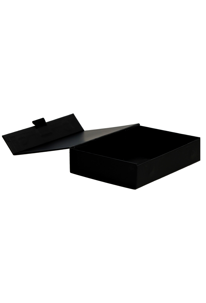Luxueuze Magneetdozen Diamond & Lintje Zwart Mat 17x12x3.5cm 12stuks