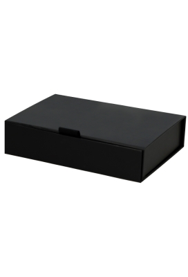 Luxueuze Magneetdozen Diamond & Lintje Zwart Mat 17x12x3.5cm 12stuks