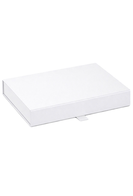 Luxueuze Magneetdozen Diamond & Lintje Wit Mat 17x12x3.5cm 12stuks