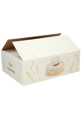 Geschenkdozen Gefeliciteerd 39x29x13cm 15stuks