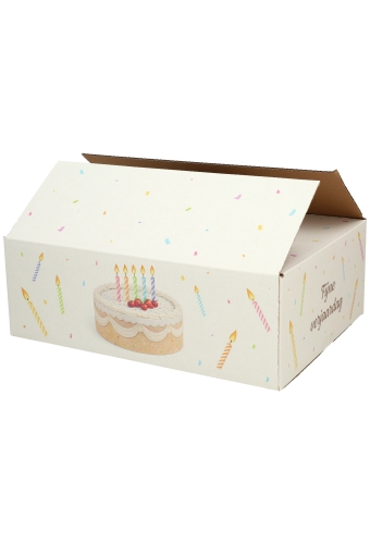 Geschenkdozen Gefeliciteerd 39x29x13cm 15stuks