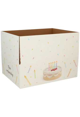 Geschenkdozen Gefeliciteerd 39x29x13cm 15stuks