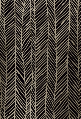 Kerstpapier herringbone Metallic 40cm x 100meter
