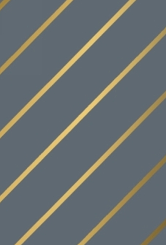 Strepen Grijs Goud 30cm x 200meter