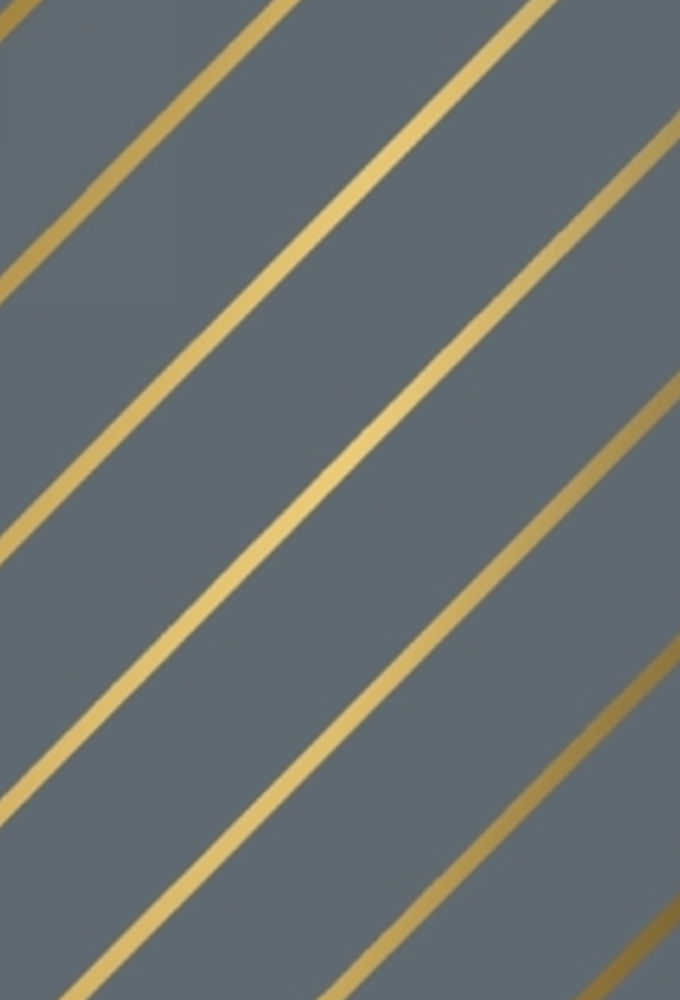 Strepen Grijs Goud 30cm x 200meter