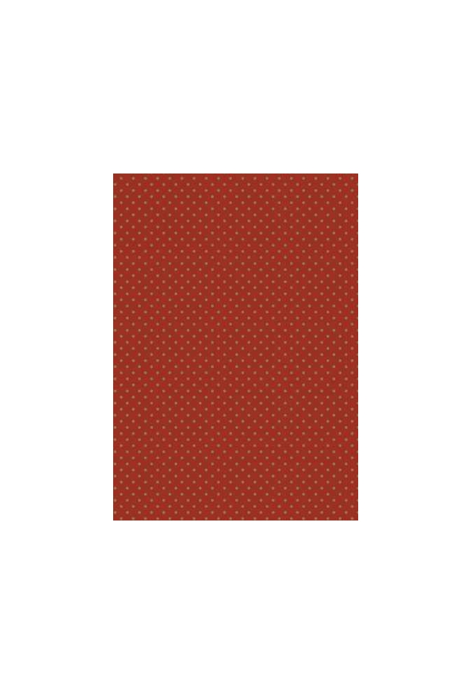 Kerstpapier little dots brick goud 70cm x 200meter