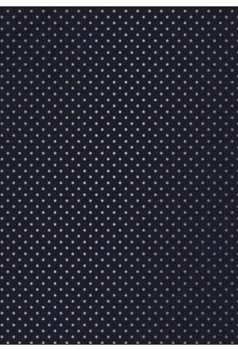Kerstpapier Little Dots Blauw & Zilver 70 cm x  200meter