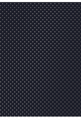 Kerstpapier Little Dots Blauw & Zilver 70 cm x  200meter