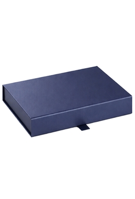 Luxueuze Magneetdozen Diamond & Lintje Navy Mat 22x16x3.5cm  12stuks