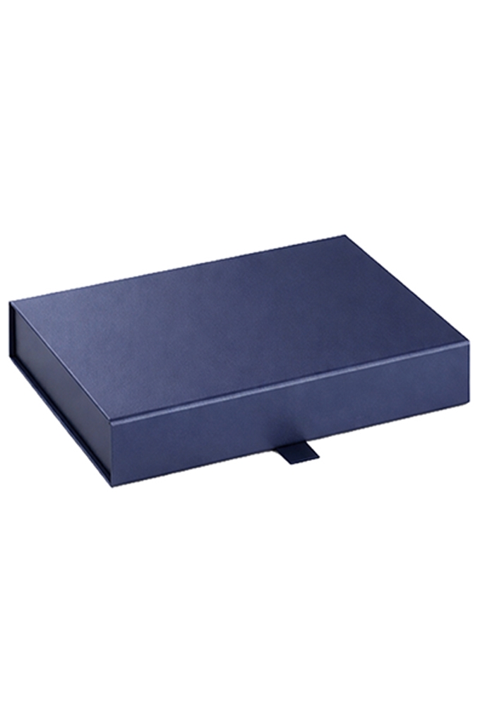 Luxueuze Magneetdozen Diamond & Lintje Navy Mat 22x16x3.5cm  12stuks