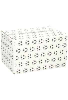 Geschenkdozen Voetbal 21.5x15x12cm 30stuks