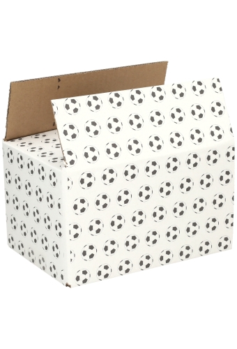 Geschenkdozen Voetbal 21.5x15x12cm 30stuks