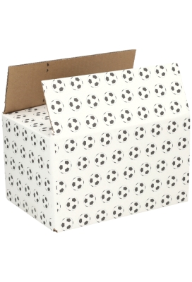 Geschenkdozen Voetbal 21.5x15x12cm 30stuks