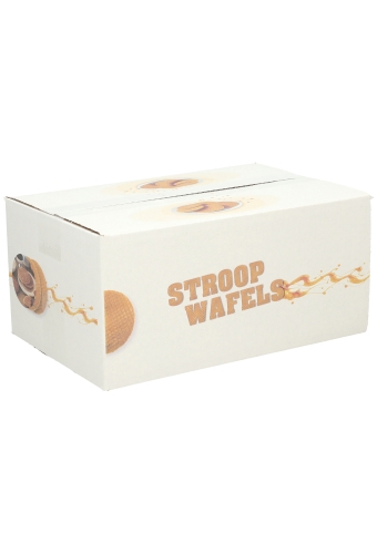 Geschenkdozen Stroopwafels 31x20x14cm 30stuks