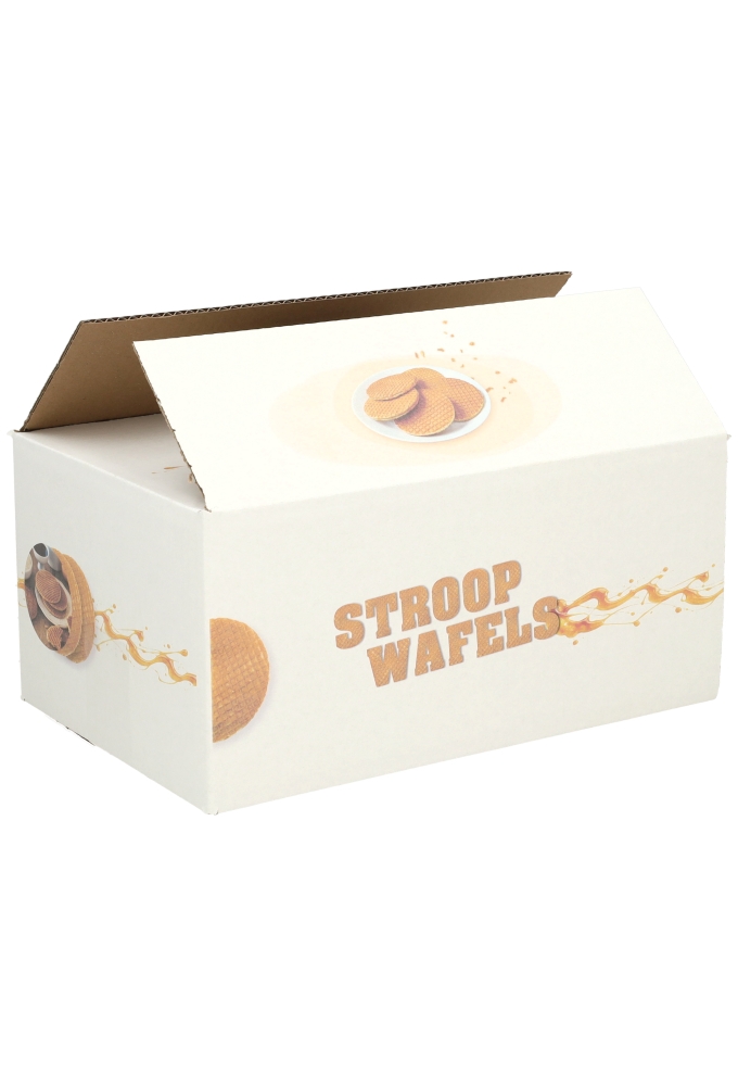 Geschenkdozen Stroopwafels 31x20x14cm 30stuks