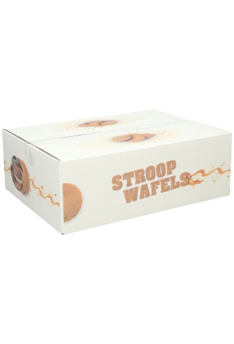 Geschenkdozen Stroopwafel 39x29x13cm 15stuks