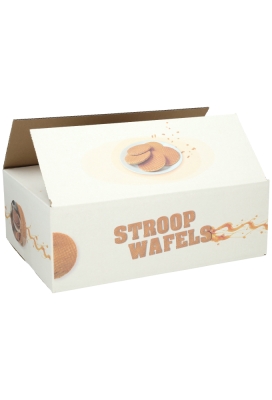 Geschenkdozen Stroopwafel 39x29x13cm 15stuks