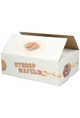 Geschenkdozen Stroopwafel 39x29x13cm 15stuks