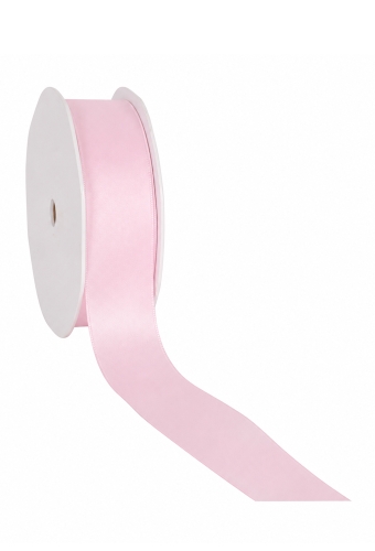 Luxe Taft Cadeaulint Met IJzerdraad Licht Roze 23mm x 20meter