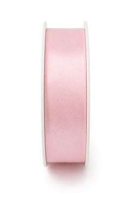 Luxe Taft Cadeaulint Met IJzerdraad Licht Roze 23mm x 20meter