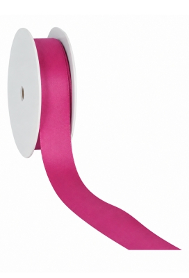 Luxe Taft Cadeaulint Met IJzerdraad Magenta 23mm x 20meter